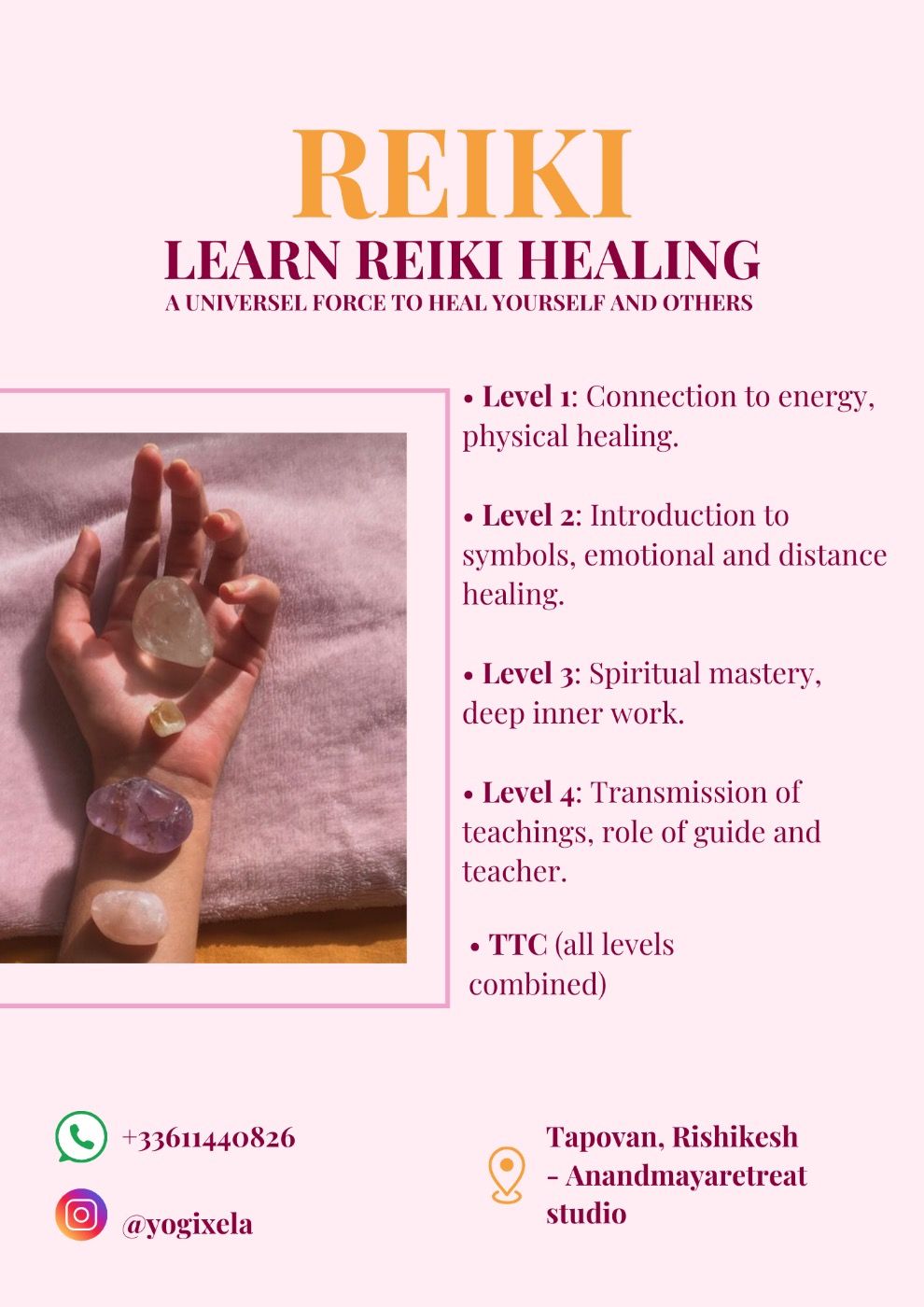Event image for Reiki ttc 